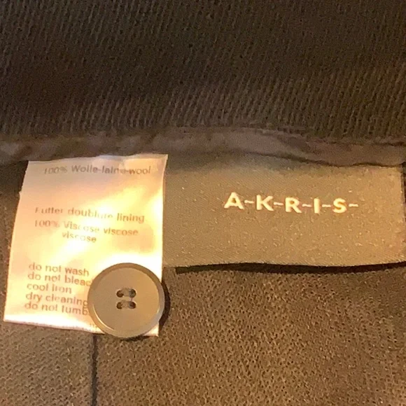 🖤 Akris Black Pleated Wide Leg Pants 🖤 - Picture 12 of 15